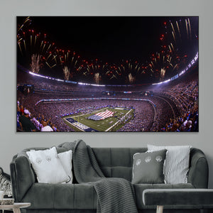 New York Giants Football Team Print - East Rutherford