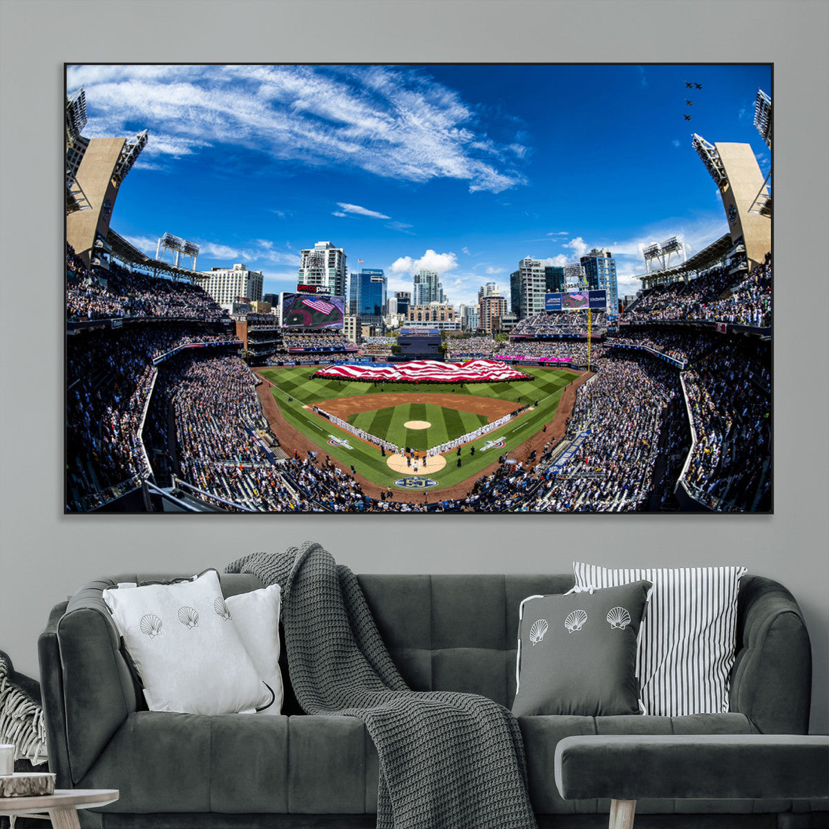 San Diego Padres Baseball Team Print - Petco Park Stadium