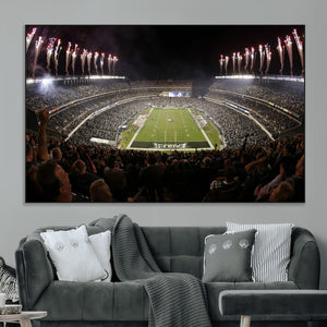 Eagles Field Stadium Wall Art - Philadelphia Eagles Football