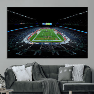 Denver Broncos Football Team Print Canvas- Denver Empower