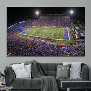 University of Kansas Jayhawks Football Team Print - Lawrence