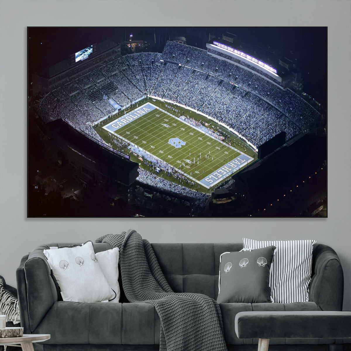University of North Carolina Tar Heels Football Team Print -