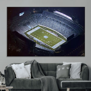University of North Carolina Tar Heels Football Team Print -