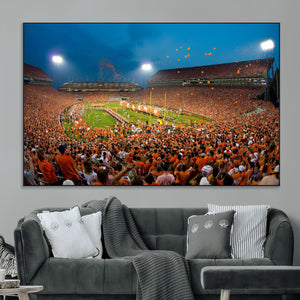 Clemson University Tigers Football Team Print - Clemson