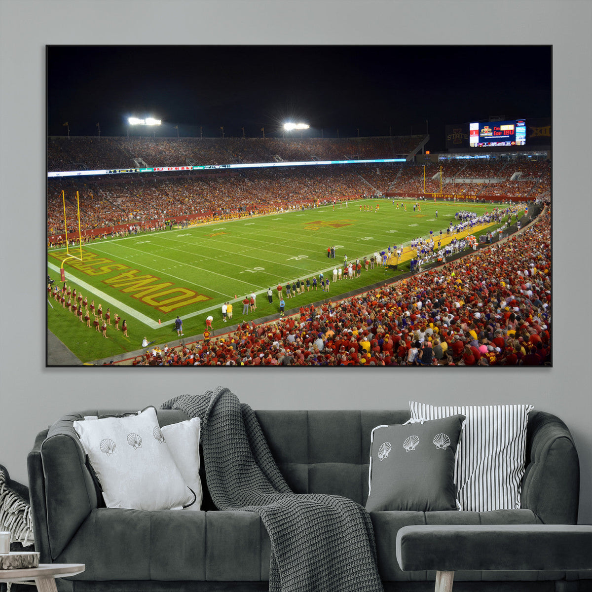 Iowa State University Cyclones Football Team Print - Ames