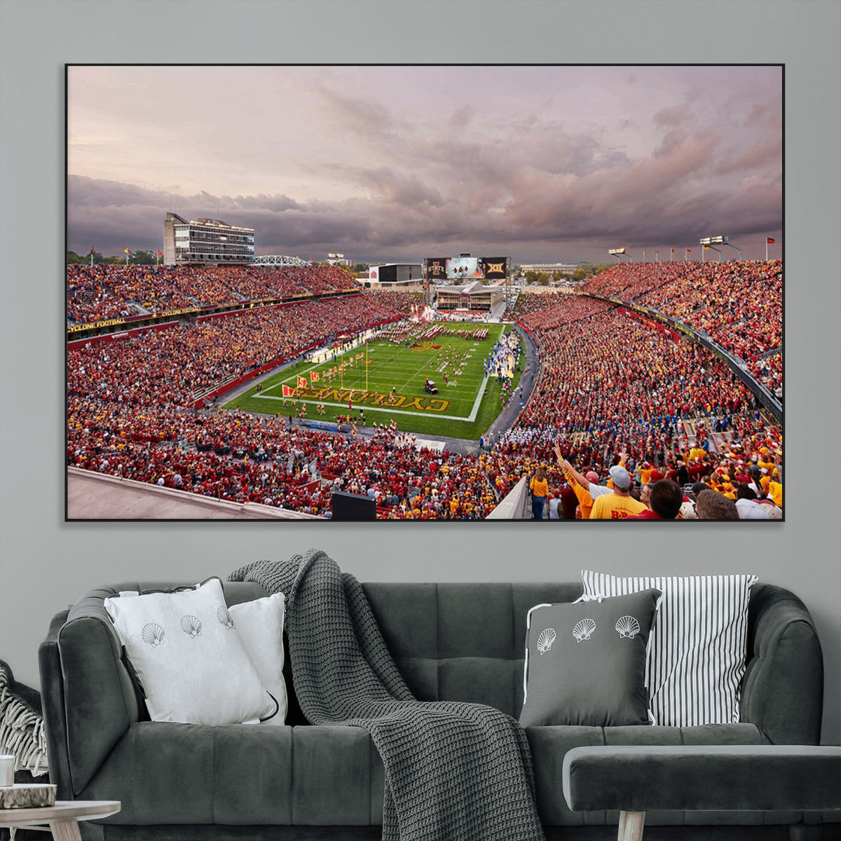 Iowa State University Cyclones Football Team Print - Ames