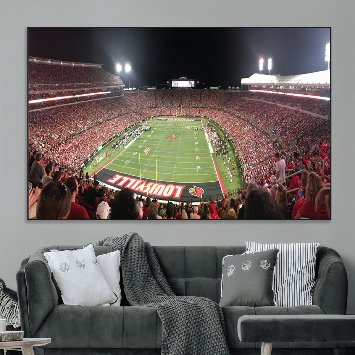 University of Louisville Cardinals Football Team Print -
