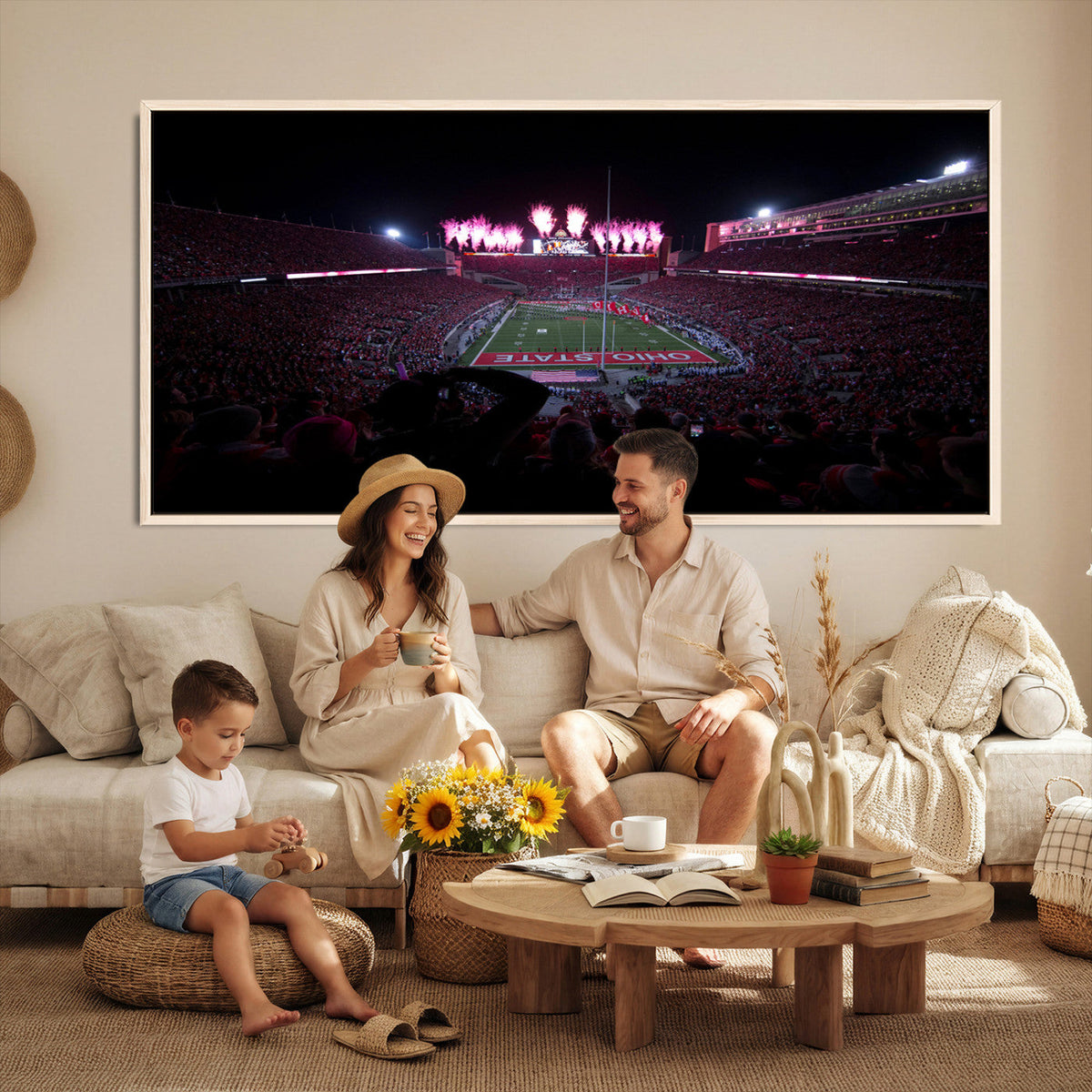 Ohio State University Buckeyes Football Team Print -