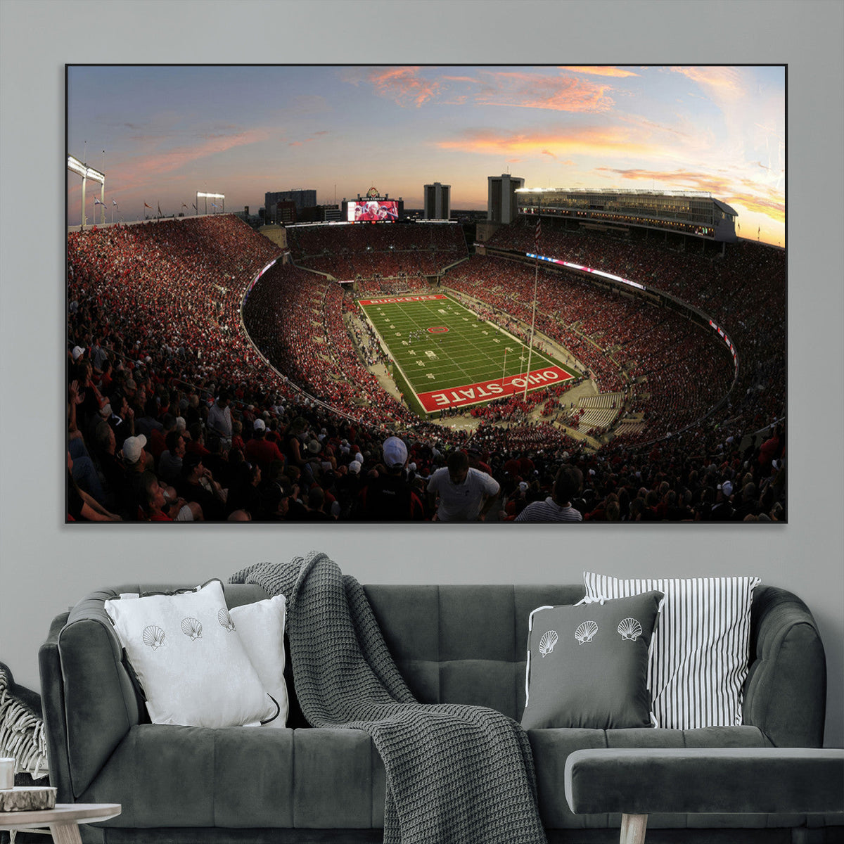 Ohio State University Buckeyes Football Team Print -
