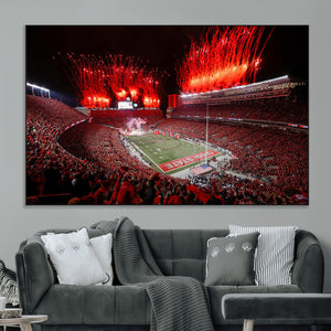 Ohio State University Buckeyes Football Team Print -