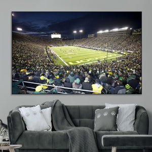 University of Oregon Ducks Football Team Print - Eugene