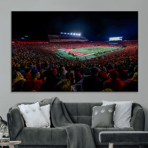 Rutgers Scarlet Knights Football Team Print - SHI Stadium,