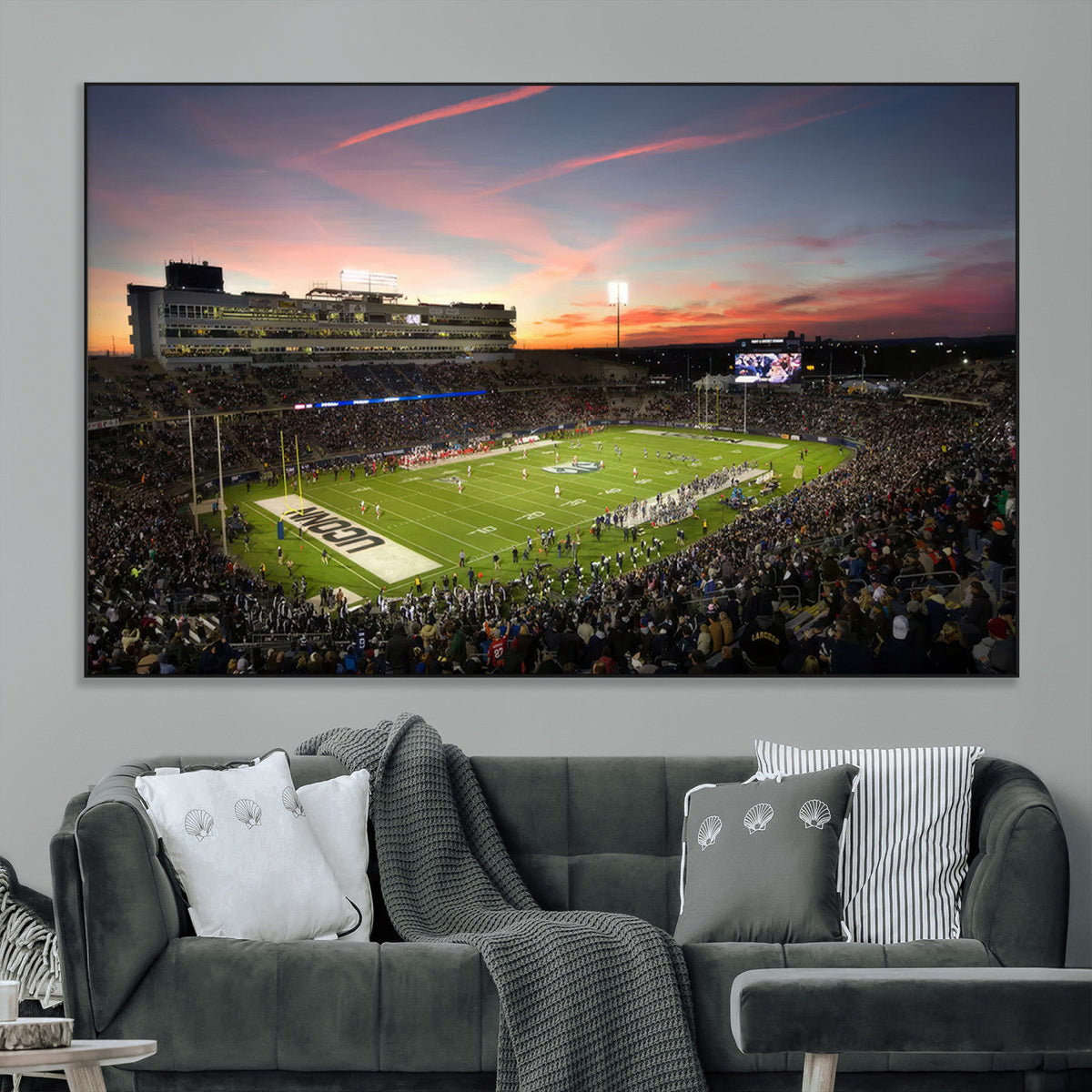 The University of Connecticut UCONN Huskies Football Team