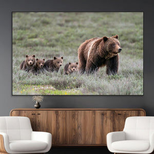 Wildlife Photography of 399 Grizzly Bear Cubs | Queen of the