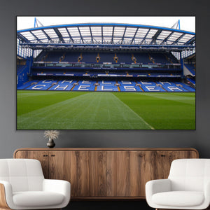 Stamford Bridge Chelsea Football Stadium Canvas Wall Art
