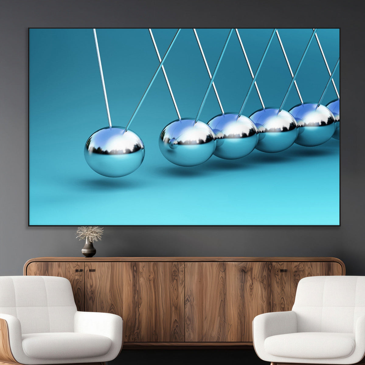 Newton Wall Art Canvas Print