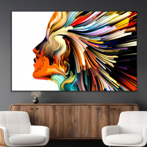 Profile Colors Canvas Print