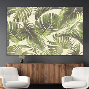 Palm Leaves Canvas Print
