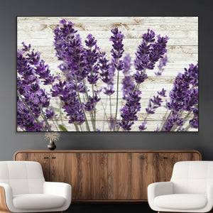 Lavender Herb Wall Art Canvas Print