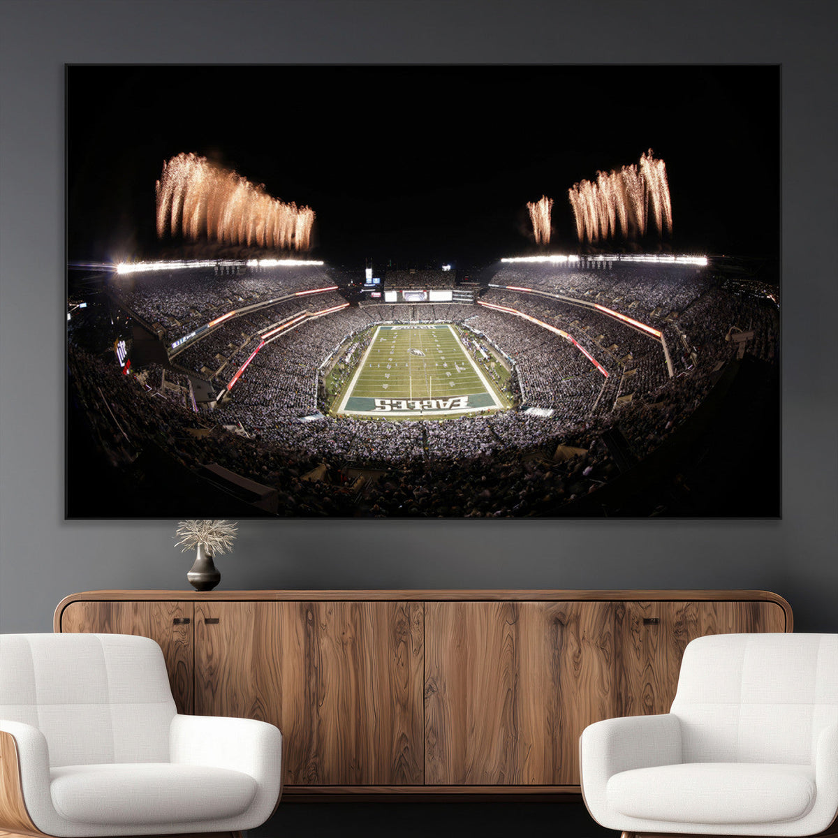 Eagles Field Stadium Wall Art - Lincoln Financial Field