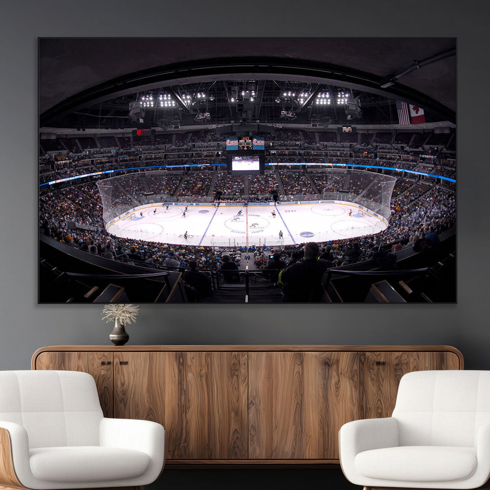 Ball Arena Denver Colorado Avalanche Hockey Team Wall Art