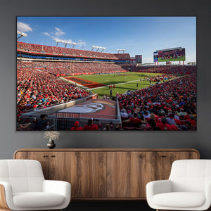 Florida Tampa Raymond James Stadium Wall Art Canvas Print -