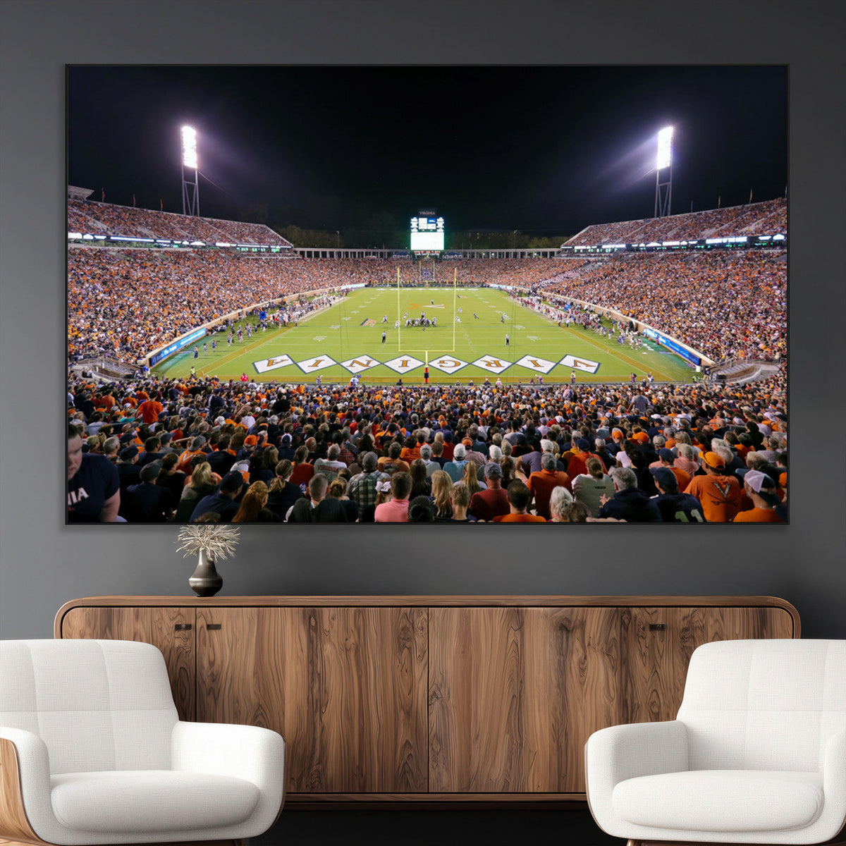 Virginia Cavaliers Football Team Print - Charlottesville