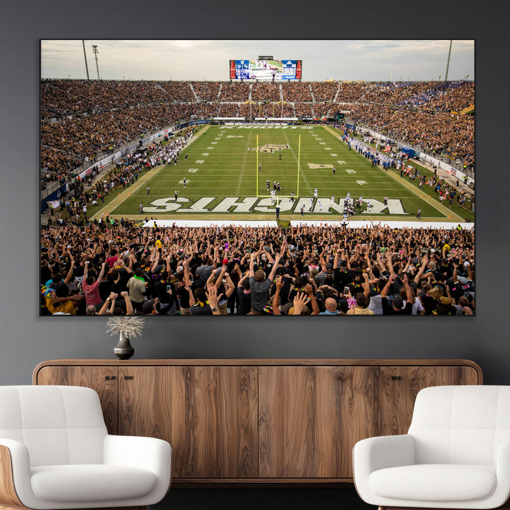 UCF Knights Football Team Print - Orlando FBC Mortgage