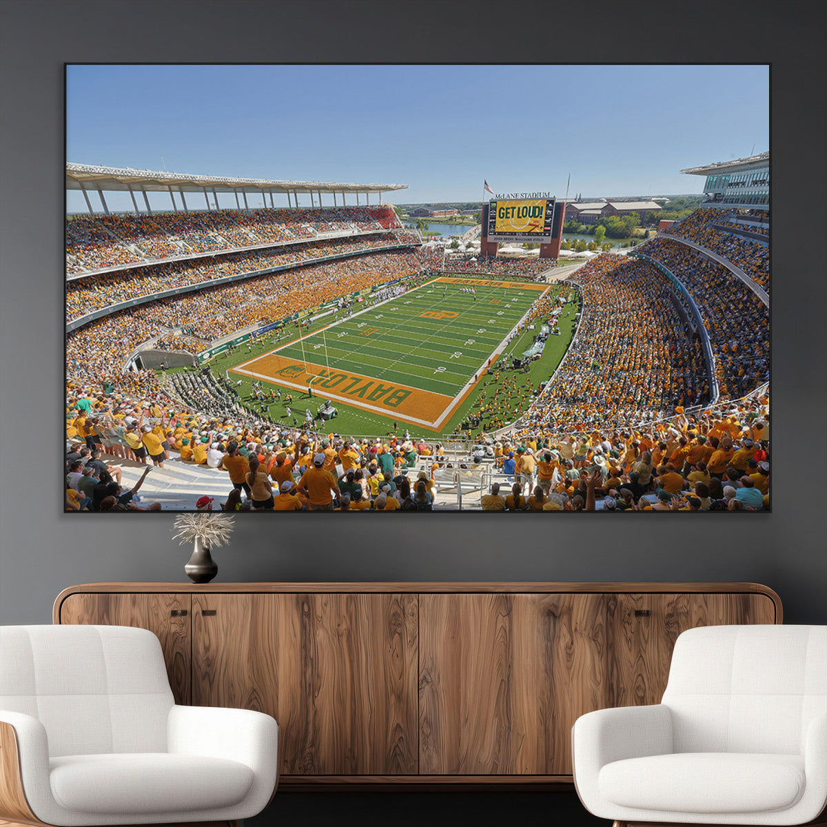 Baylor University Bears Football Team Print - Waco McLane