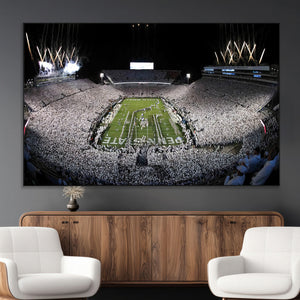 Penn State Beaver Stadium Canvas Wall Art - Nittany Lions