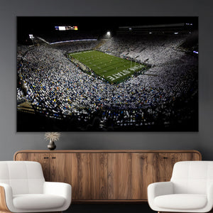 Penn State Football Stadium Wall Art - Beaver Stadium Canvas