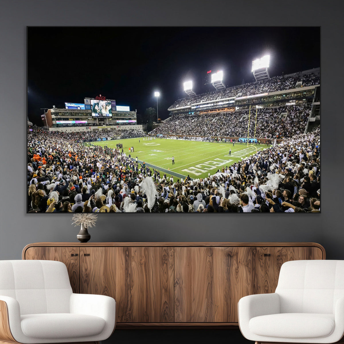 Georgia Tech Yellow Jackets Football Team Print - Atlanta