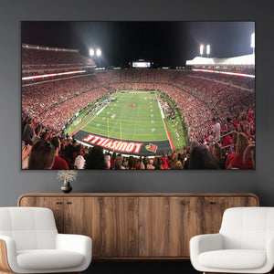University of Louisville Cardinals Football Team Print -