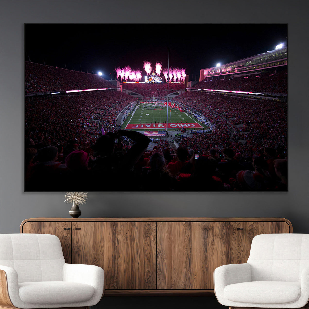 Ohio State University Buckeyes Football Team Print -