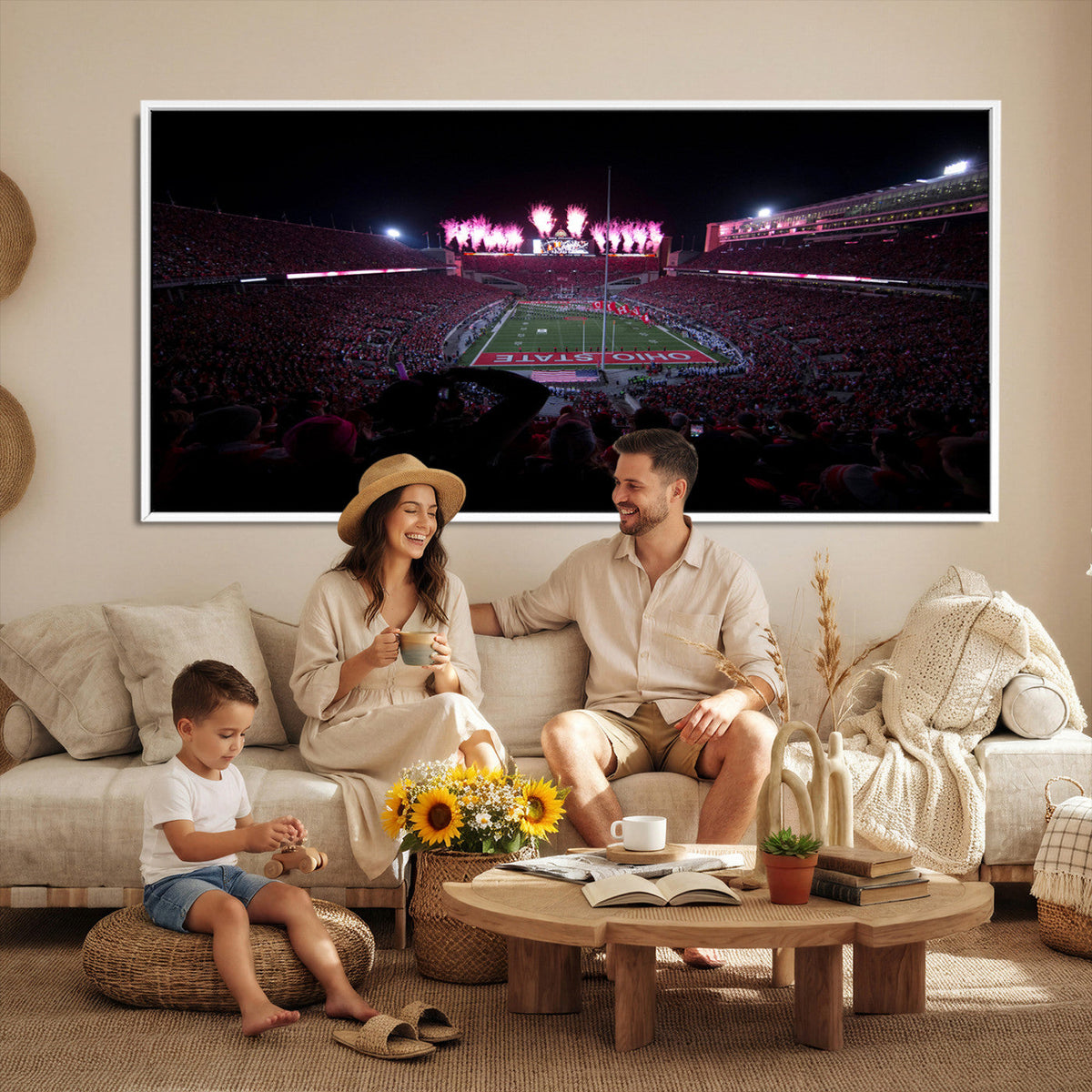 Ohio State University Buckeyes Football Team Print -