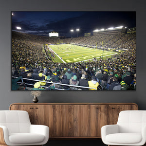 University of Oregon Ducks Football Team Print - Eugene