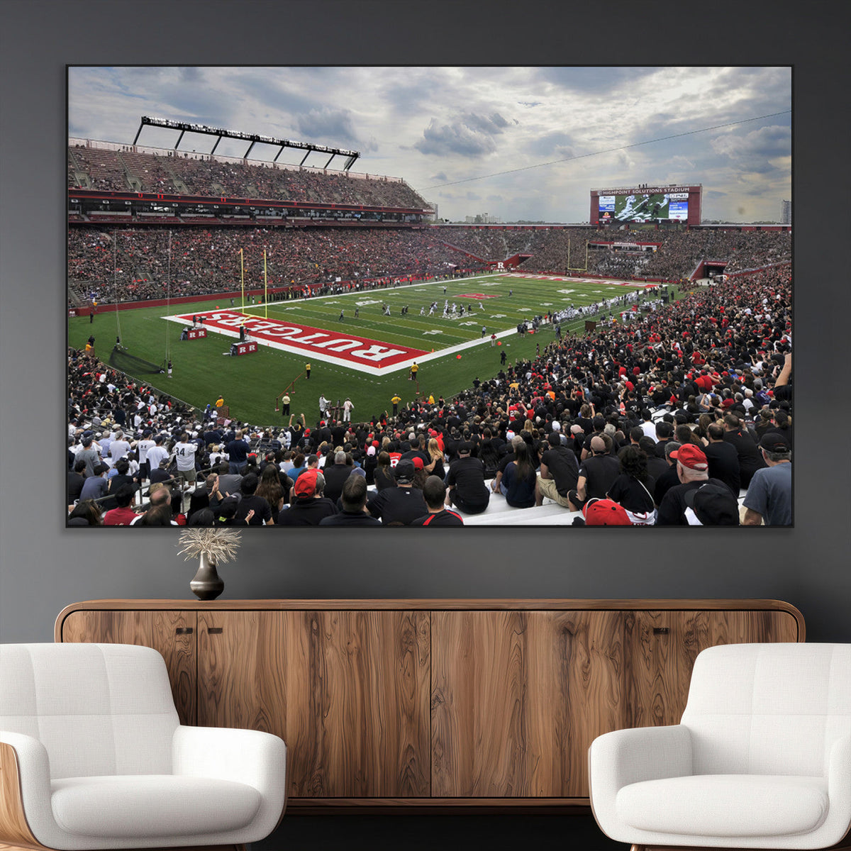Rutgers Scarlet Knights Football Team Print - SHI Stadium,
