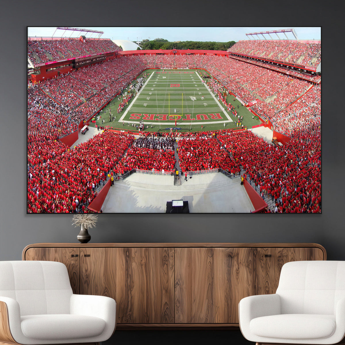 Rutgers Scarlet Knights Football Team Print - Piscataway SHI