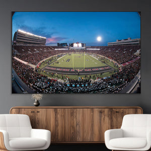Texas Tech Red Raiders Canvas, Framed Football Team Print -