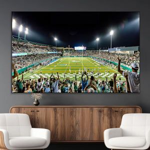 The Tulane University Green Wave Football Team Print - New