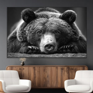 Resting Grizzly 399 Bear Canvas Print | Ready to Hang Wall