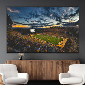 University of Wyoming Cowboys Football Team Print - Laramie