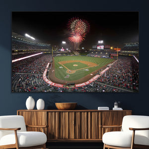 Fireworks at Angel Stadium – Los Angeles Angels Canvas