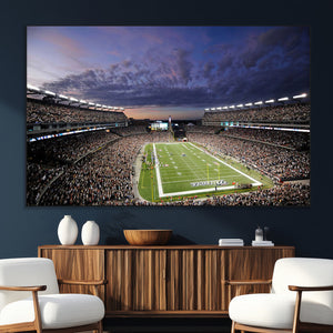 New England Patriots Football Team Print - Foxborough