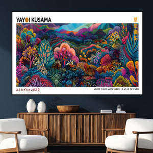 Framed Yayoi Kusama 1986 Wall Art Print – Japanese Wall Art