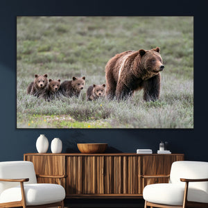 Wildlife Photography of 399 Grizzly Bear Cubs | Queen of the