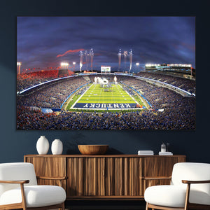 Kroger Field Canvas Wall Art - Kentucky Stadium Wall Art