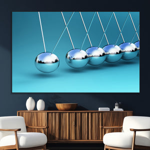 Newton Wall Art Canvas Print