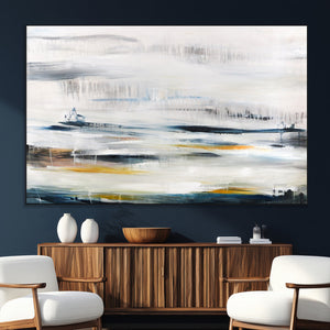 Soft Color Abstract Canvas Print