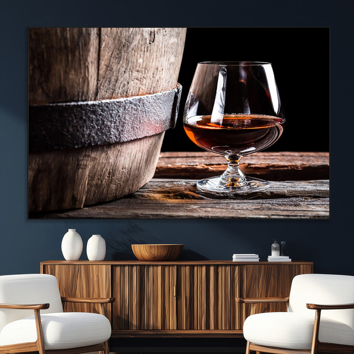 Scots Whiskey Wall Art Canvas Print